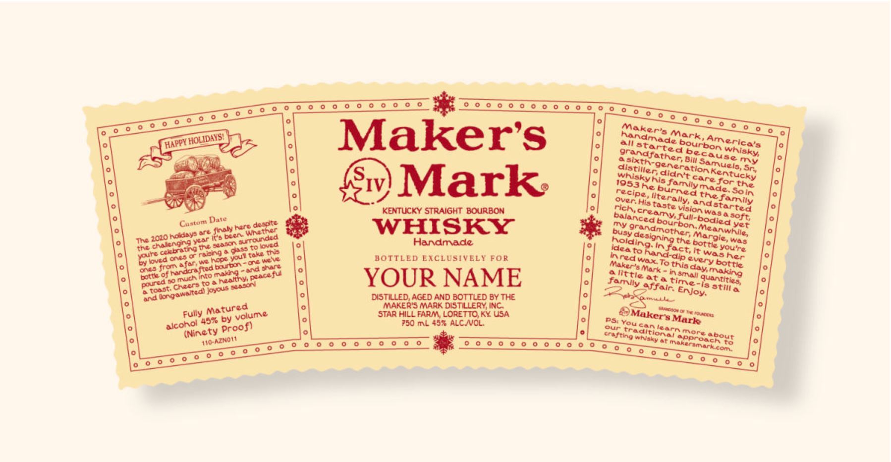 How To Make A Custom Maker’s Mark Label. Chasing Neat